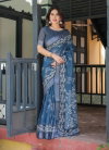 Linen 153 By Almaari Soft Linen Printed Saree Wholesale Clothing Suppliers In India